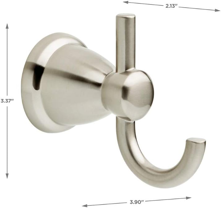 Franklin Brass KIN5PC-SN Kinla 5-Piece Bath Hardware, Satin Nickel Towel Bar Accessory Set, Kit - - 