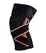 Compression Knee Sleeve/Knee Brace with Adjustable Strap and Silicone Ring for Running, Jogging, Basketball, Joint Pain Relief-Single Wrap By Weforever