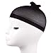 Nylon Wig Caps - 10-Pack Black Wig Liner - Wig Accessories, One Size Fits Most - Secure, Stretchy, Soft, Black