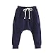 Weixinbuy Unisex Kid Toddler Cotton Jersey Harem Pants Baby Elastic Trousers