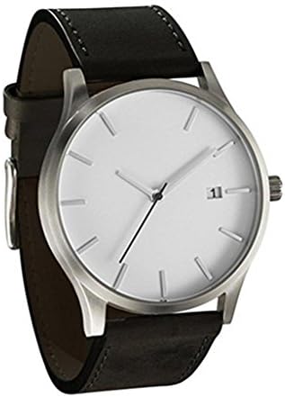 Big promotion !Waroomvan Mens Quartz Wristwatch, Fashion Popular Low Key Minimalist connotation Leather Clock