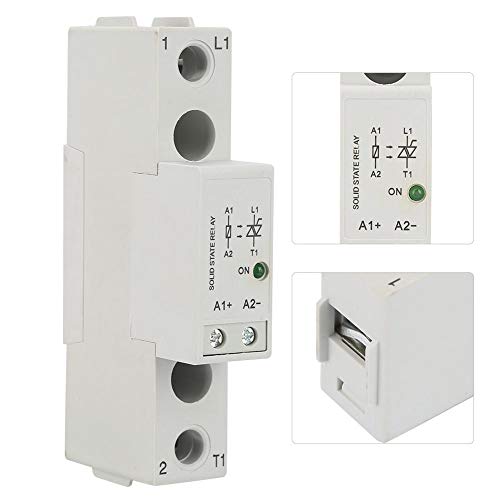 Solid State Relay,SMT48 Din Rail Solid State Relay Board DC Control AC SSR Relay Switch Module(SMT4810)