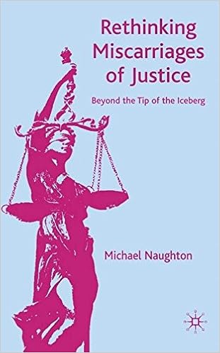 Image result for rethinking miscarriages of justice beyond the tip of the iceberg