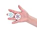 Christmas Snowflake Stickers Roll 1000 PCS - Winter Wonderland/Xmas/Holiday Party Favors Supplies Decorations - Cards Envelope Seals Decals