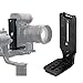 L Shape Bracket Quick Release Plate Vertical Video Shooting Universal DSLR Camera L Bracket with 1/4 Inch Screw Arca Swiss for Manfrotto DJI Osmo Ronin Zhiyun Canon Nikon Sony DSLR Camera by WEIHE
