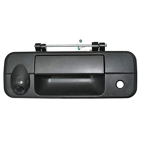 Toyota Tundra Rear View Camera Backup Tailgate Handle Camera Vehicle Specific Camera for Toyota Tundra(2007 2008 2009 2010 2011 2012 2013),Tailgate Door Handle Replacement Camera(Color: Black)