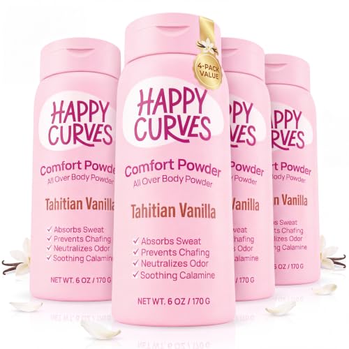 HAPPY CURVES Anti-Chafe Body Dusting Powder