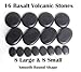 Massage Stone Set Electric Heater professional Portable Salon Case, 16pcs Hot Stone Massage - by Tranquility Massage Stone