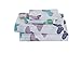 MK Home Mk Collection 3pc Twin Sheet Set Butterfly Purple Pink Turquoise Green Girls/Teens New # Butterfly Sheet B