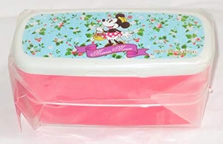 Amazon Co Jp ミニー ミニーマウス 花柄 ランチボックス 2段 箸付き お弁当箱 東京ディズニーリゾート Tdr ランチケース ホーム キッチン