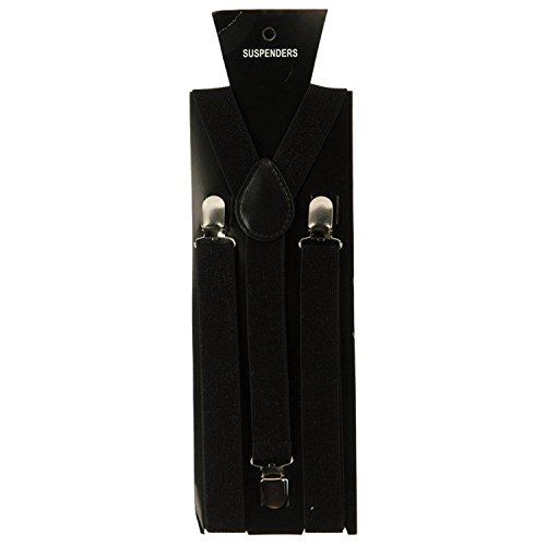 Fashion Suspenders - Black OSFM2