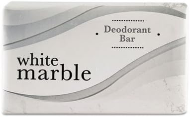 Individually Wrapped Deodorant Bar Soap, White, .75oz Bar, 1000/Carton