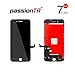 Front Glass LCD Screen Digitizer Assembly Frame Full Set Display Touchscreen Replacement Compatible iPhone 7 Plus 5.5