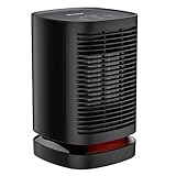Benuo 950W Portable Electric Heater PTC Ceramic Space Heater with Fan Quiet Tip-Over Overheat Protection Oscillation