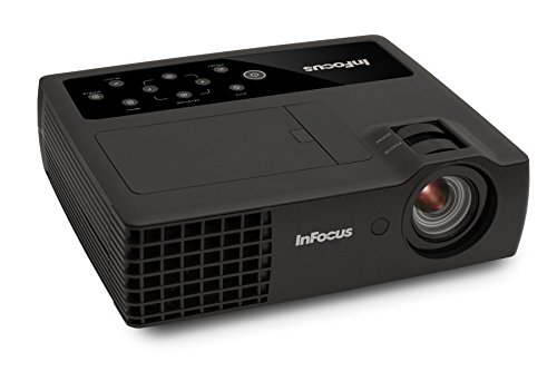 InFocus IN1118HD 1080p DLP Portable Projector, HDMI, 3.5 lbs, 4GB Storage, 2400 Lumens