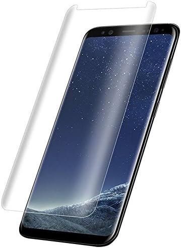 WEIPAI KKA110913 Tempered Glass Screen Protector, Premium Strengthened Clear, Anti-Bubble Scratch Proof for Samsung Galaxy S8 - 2 Piece