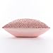 PONY DANCE Sequin Throw Pillow Cover - Luxurious Sequins Cushion Cover Pillowcase for Party/Christmas Including Invisible Zipper Design No Insert, 18 Inches (45 x 45 cm), Pink, 1 Cover Pack