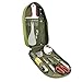 Redneck Convent Camping Utensils Outdoor Cooking Camping Accessories 8-Piece Kitchen Travel Cookware Set in Compact Portable Green Bag