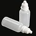 10 Pcs 30ml LDPE Plastic Squeezable Eye Liquid Dropper Bottles with Childproof Cap