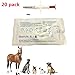 Manruta ISO Animal ID Microchips for Dogs Cats Horse 2.12X12 mm 20 Packs with Unique 15 Digit ID Numbers Universal Standard Preload Bioglass RFID Pet Tags