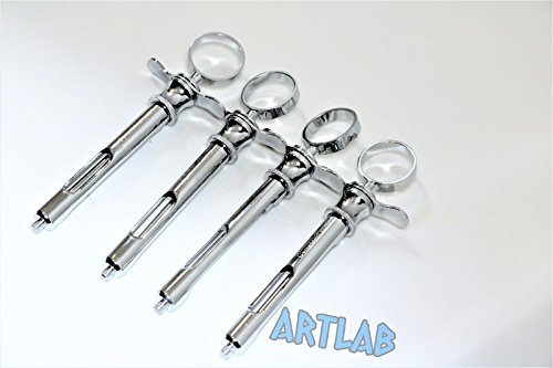 2 Aspiring+Syringes+ANESTHETIC+Instruments+CYNAMED