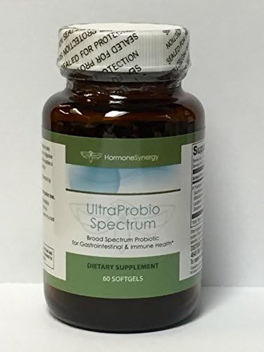UltraProbio Spectrum | Broad Spectrum Probiotic for Gastrointestinal & Immune Health * | 7 Beneficial Strains | 60 Capsules | 2 Month Supply | Physician Formulated
