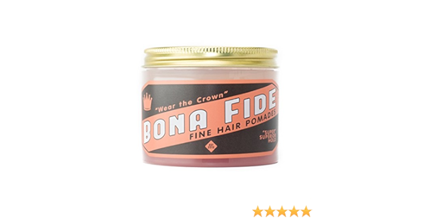 Amazon Com Bona Fide Pomade Super Superior Hold 4 Oz Beauty