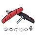 Hotop V Bike Brake Pads with Hex Nuts and Spacers V Bicycle Brake Blocks Set 70 mm (4 Pairs, Black and Red)thumb 3
