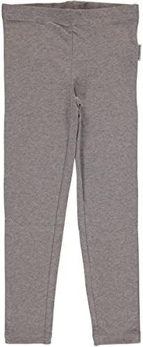 Maxomorra Basic Leggings - Light Grey Melange