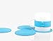 ME.FAN Silicone Coasters [6 Pack] Thickened Drink Coasters with Holder - Cup Mat - Non-Slip, Non-stick, Stay Put, Deep Tray - Prevents Furniture and Tabletop Damages