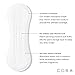 New Cora Ultra Thin Organic Cotton Light Bladder Leakage Pads, Regular Absorbency, with Dry Wicking Technology (New Organic 54)