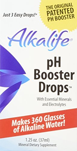 Alkalife PH Booster Drops - 1.25 Oz Bottle | Alkaline Water Drops To Raise PH, Support Balanced Body Chemistry