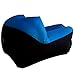 EasyGo Products Woohoo 2.0 Giant Inflatable Lounger Chair with Carry Bag, Blue Chair