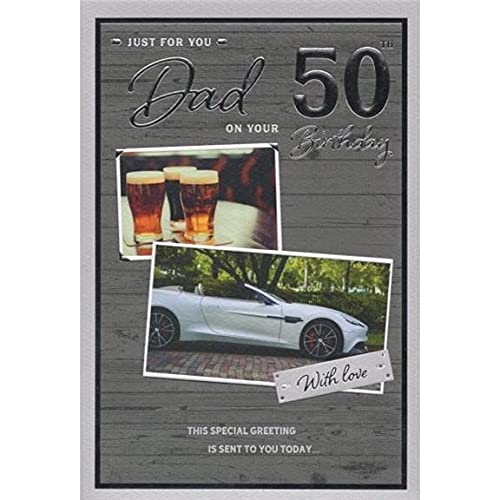 Dad 50th Birthday, Birthday Card