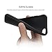 iPhone 7 Case, ROCK [Carbon Fiber] - [Light Thin Cover] [Non Slip] [Fingerprint Free] Case For Apple iPhone 7 - Black