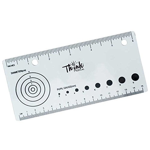 Clear Medimeter Medical Ruler
