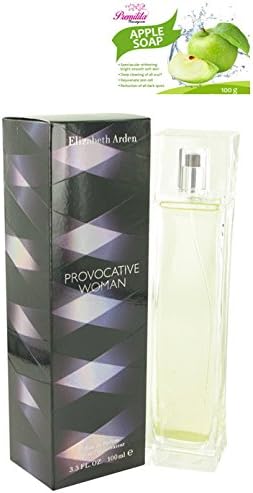 Provocative Perfume E L I Z A B E T H Arden Eau De Parfum Spray For Women 3.3 oz.100 ml.+ Free! Premilita Beautycare Apple Soap 100 g.