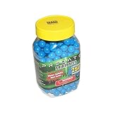 Predator .50 caliber paintballs 250 jar Splatballs BLUE splat master flexball zball