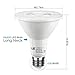 LE 4 Pack PAR30 LED Bulb, Long Neck, 12W Dimmable Flood Light Bulb, 75W Halogen Bulbs Equivalent, 900lm, 3000K Warm White, 40 Beam Angle, E26 Base, Recessed Lights, UL Listed Spotlight