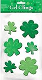 Small Shamrock Gel Clings Party Accessory