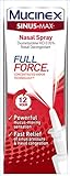 Mucinex Sinus-Max Full Force Nasal Decongestant Spray, 0.75 Ounce