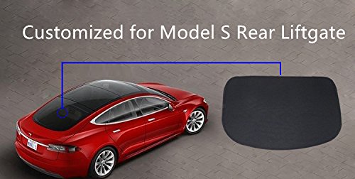 Car Sunroof Sunshade Windshield Sunshade Protector Compatible Model S (Model S Rear Liftgate Mesh Sunshade)
