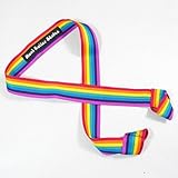 Moxi Skates Roller Skate Leash / Over Shoulder Sling - Choose Pink, Black, Or Rainbow! (Rainbow)