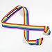 Moxi Skates Roller Skate Leash / Over Shoulder Sling - Choose Pink, Black, Or Rainbow! (Rainbow)