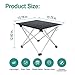 Foldable Camping Tables, Aluminum Lightweight Camping Desk for Indoor and Outdoor Picnic, Camping, Fishing, BBQ, Beach, Travelthumb 1