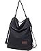 Travistar Women Multifunction Shoulder Bag Canvas Crossbody Casual Daypack Handbag for work and daily use