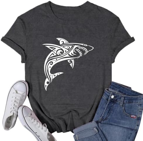 Amazon.com: Retro 80s Shark Clothes Shark Party Kids Women Men