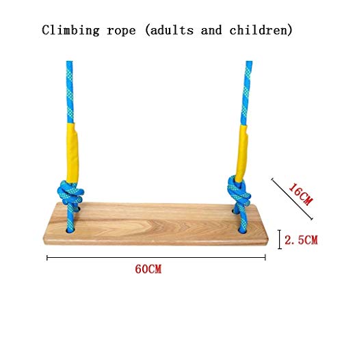 xiaodou Gartenschaukel Lange Dicke Outdoor schaukel Spielzeug Spielplatz Fitness kletterseil schaukel Kinder Stuhl… – Bild 3