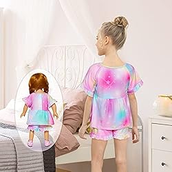Girl & Doll Matching Pajamas Unicorn Outfit Clothes