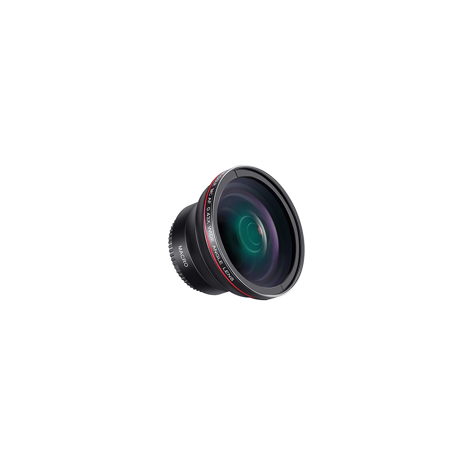 Neewer 58 mm 0, 43 X HD Objectif Grand Angle avec Macro Closeup Portion Objectif pour Canon EOS